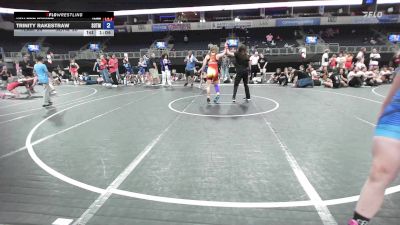 154 lbs Semifinal - Breanne Gibbs, Team Missouri vs Ashlee Motes, SOTM-Lady Outlaws