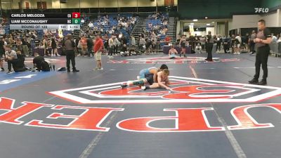 126 lbs Round Of 128 - Carlos Melgoza, CA vs Liam McConaughy, NC