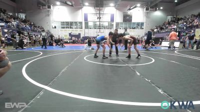 110 lbs Rr Rnd 1 - Sawyer Howard, Cleveland Takedown vs Aiden Miller, Stroud Youth Wrestling Club