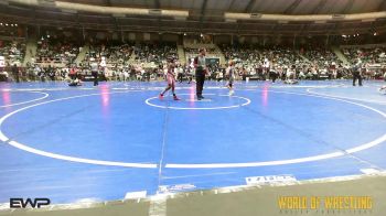 73 lbs Quarterfinal - Marjorie Larson, DeKalb vs Briâ€™eon Daugherty, Team Of Hard Knox