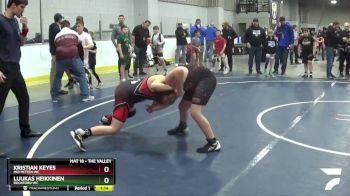 130 lbs Champ. Round 1 - Kristian Keyes, Mid Mitten WC vs Luukas Heikkinen, Rockford WC