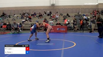 62 kg Consi Of 8 #1 - Mary Lopez, Team California vs Adelyhda Perez, Team Texas