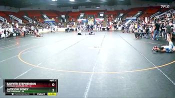 105 lbs Cons. Round 4 - Sawyer Stephenson, Michigan Grappler RTC vs Jackson Soney, The Compound