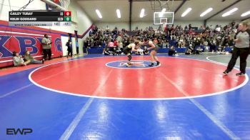 155 lbs Consi Of 8 #2 - Cailey Turay, Sand Springs HS vs Kelbi Goddard, Glenpool