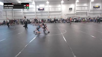 92 lbs Round 3 (8 Team) - Josh Werner, CrossRoads Wrestling vs Layne Smith, Dayton Bandits