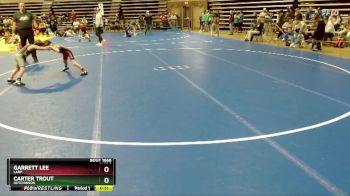 60 lbs Cons. Round 3 - Garrett Lee, LARP vs Carter Trout, Hutchinson