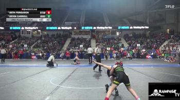 80 lbs Cons. Round 1 - Ellie Kinnison, Bobcat Wrestling Club vs Millie Granberry, Wichita Wrestling Club