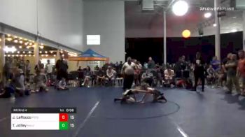 62 lbs Prelims - JoJo LaRocco, Total Prestige Throws vs Tanner Jolley, Malvern