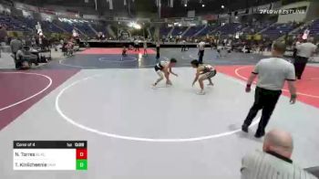 132 lbs Consi Of 4 - Noah Torres, BlackCat WC vs Troy Kinlicheenie, Painted Desert WC