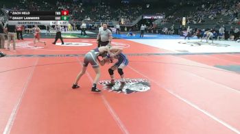 Quarterfinal - Grady Lammers, Hartington-Newcastle vs Zach Held, Twin River