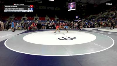 120 lbs Cons. Rd Of 32 - Aileen Aragon, IA vs Miranda Stewart Hess Jr, NM