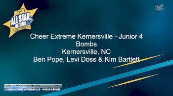 Cheer Extreme Kernersville - Junior 4 Bombs [2026 L4 Junior - Flex - Medium Day 2] 2026 UCA & UDA All Star Nationals
