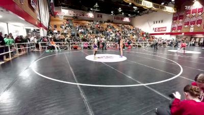 120 lbs Cons. Round 4 - Hyla King, Natrona County vs Lily Hill, Wind River
