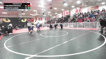 115 lbs Cons. Round 2 - Collette Langmo, Vista Murrieta vs Cheyenne Stepanian, Hesperia