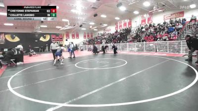 115 lbs Cons. Round 2 - Collette Langmo, Vista Murrieta vs Cheyenne Stepanian, Hesperia