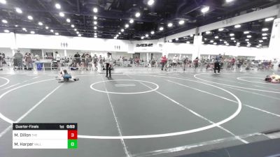82 lbs Quarterfinal - Michael Dillon, The Club vs Maxin Harper, Valley Bad Boys