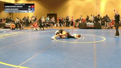 117 lbs Champ. Round 3 - Christopher Weiner, Team Tugman Wrestling vs James McQueen, Grit Mat Club