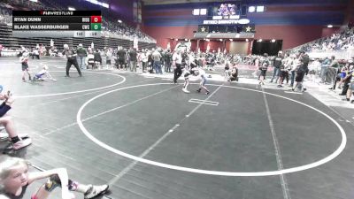 54 lbs Consolation - Ryan Dunn, Ridge WC vs Blake Wasserburger, Cwc