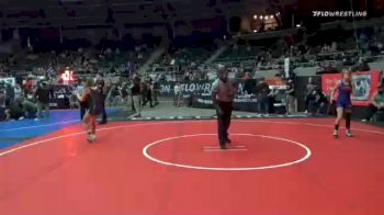 98 lbs Quarterfinal - Reanah Utterback, Sebolt Wrestling Academy vs Joy Cantu, Region Wrestling Academy