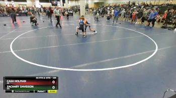 138 lbs Cons. Round 2 - Zachary Davidson, MN vs Cash Holman, OK