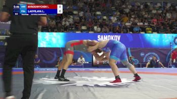 125 kg Repechage - Ivan Myroshnychenko, Ukraine vs Levan Lagvilava, France