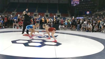 120 lbs Champ. Rd Of 128 - Alexis Wall, Kansas vs Emmaline Kouw, Michigan