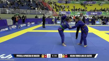 Pryscilla Aparecida De Macedo vs Helena Torres Lima De Castro 2025 Brasileiro Jiu-Jitsu IBJJF