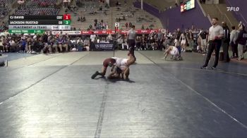 133 lbs Placement (4 Team) - Jackson Rustad, Chicago vs Cj Davis, Central