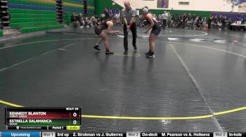 140 lbs Champ. Round 1 - Kennedy Blanton, Forest Grove vs Estrella Salamanca, McKay