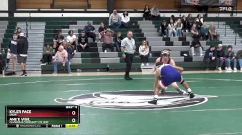 125 lbs Semifinal - Ane`e Vigil, Clackamas Community College vs Kyler Pace, Snow