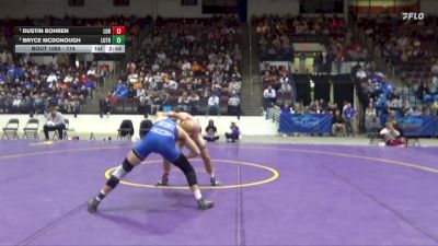 174 lbs 1st Place Match - Dustin Bohren, Loras vs Bryce McDonough, Luther