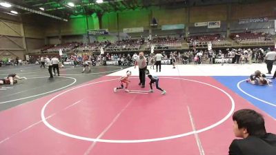 54 lbs Round Of 16 - Jordan Trujillo, Pueblo County WC vs Loukas Valverde, Wu-Crew WC