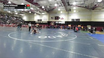 125 lbs Champ. Round 1 - Elayna Rodriguez, Palm Desert vs Hayle Romero, Paramount