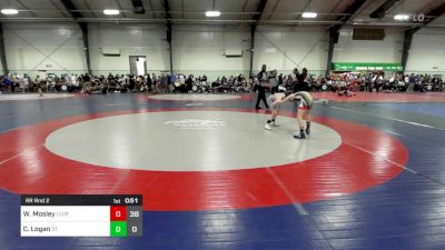 80 lbs Rr Rnd 2 - Will Mosley, Level Up vs Cal Logan, Dendy Trained Wrestling