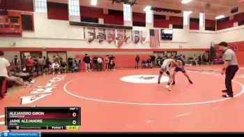 120 lbs Cons. Round 2 - Alejandro Giron, Eisenhower vs Jaime Alejandre, Zillah