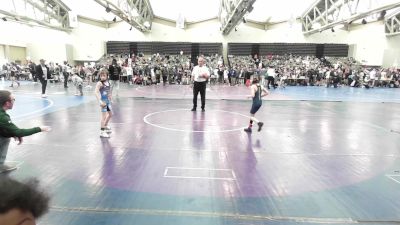 56-M2 lbs Consolation - Jared Freeman, Newtown (CT) Youth Wrestling vs Colemann Sehar, D3 Training Center