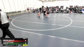 170 lbs Round 2 (4 Team) - Kaimana Evjen, Byron vs Brooke Shelley, Muskego-Norway