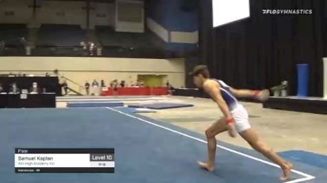Samuel Kaplan - Floor, Aim High Academy Inc - 2021 USA Gymnastics Development Program National Championships