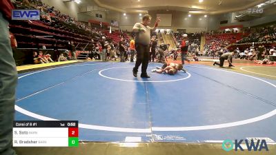 Consi Of 8 #1 - Sebastian Soto, Barnsdall Youth Wrestling vs Rogen Bradsher, Barnsdall Youth Wrestling