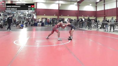 126 lbs Round Of 16 - Simon Rodriguez, Ridgefield Tigers vs John Aniello, KD Trained