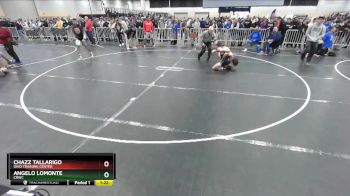 106 lbs Quarterfinal - Chazz Tallarigo, Ohio Training Center vs Angelo Lomonte, CRWC