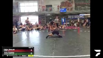 160 lbs Semis & 3rd Wb (16 Team) - Trea Tralar, Rayne vs Tate Martin, Alabama Elite Blue