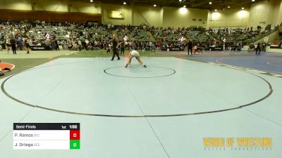 112 lbs Semifinal - Priscilla Ramos, Aniciete Training Club vs Jasimen Ortega, Redwood Wrestling