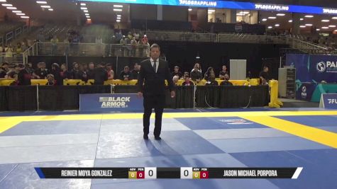 Jason Michael Porpora vs Reinier Moya Gonzalez 2025 Pan Jiu Jitsu IBJJF Championship