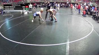 195 lbs Cons. Round 3 - Kairo Trujillo, Ogallala Youth Wrestling Club vs Jacob Burns, Gibbon Wrestling Club