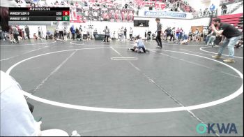 66 lbs Final - Liam Aubrey, Grover Rains Wrestling Club vs Maximus Crawford, Southmoore SaberCats Wrestling