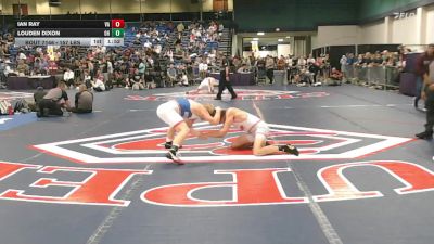 157 lbs Consi Of 64 #2 - Ian Ray, VA vs Louden Dixon, OH