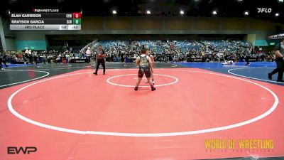 3rd Place - Elan Garrison, Coweta Tiger Wrestling vs Grayson Garcia, Steel City Reloaded