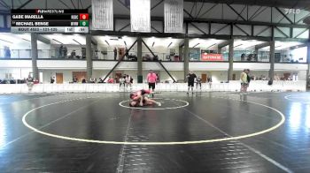 121-125 lbs 5th Place Match - Michael Benge, Ottawa Wolfpack Wrestling Club vs Gabe Marella, Relentless Training Center
