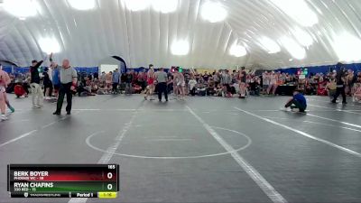 165 lbs Round 5 (8 Team) - Ryan Chafins, 330 Red vs Berk Boyer, Phoenix WC